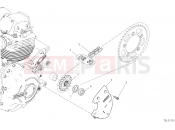 DUCATI Scrambler 1100 Sport Pro FRONT SPROCKET - CHAIN [MOD:SCR11SPR]