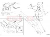 DUCATI Scrambler 1100 Sport Pro REAR BRAKE SYSTEM [MOD:SCR11SPR]