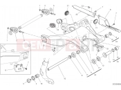 DUCATI Scrambler Desert Sled REAR SWINGING ARM [MOD:SCR800DS]