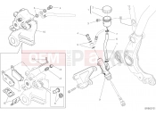 DUCATI Scrambler Desert Sled REAR BRAKE SYSTEM [MOD:SCR800DS]