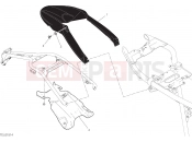 DUCATI Scrambler Desert Sled Fasthouse REAR MUDGUARD [MOD:SCR800FH]