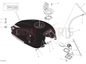 DUCATI Scrambler Desert Sled Fasthouse TANK [MOD:SCR800FH;XST:ROK]