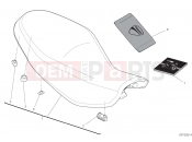 DUCATI 2021 Scrambler Icon Dark SEAT [MOD:SCR800DK]