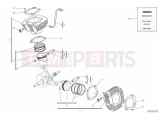 DUCATI Scrambler Icon Dark CYLINDERS - PISTONS