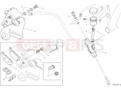 DUCATI Scrambler Icon Dark REAR BRAKE SYSTEM