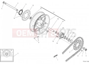 DUCATI Scrambler Icon Dark REAR WHEEL