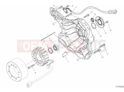 DUCATI 2020 Scrambler 1100 Sport Pro GENERATOR COVER [MOD:SCR11SPR]