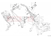 DUCATI 2020 Scrambler 1100 Sport Pro REAR FRAME COMP. [MOD:SCR11SPR]