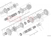 DUCATI Scrambler 1100 Pro GEAR BOX [MOD:SCR11DRK]