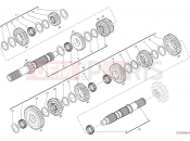 DUCATI 2019 Scrambler Full Throttle GEAR BOX [MOD:SCR800FT]