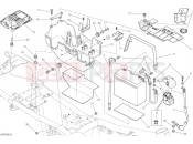 DUCATI Scrambler Cafe Racer BATTERY HOLDER [MOD:SCR800CR]