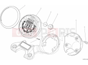DUCATI Scrambler Cafe Racer INSTRUMENT PANEL [MOD:SCR800CR]