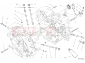 DUCATI Scrambler Cafe Racer HALF-CRANKCASES PAIR [MOD:SCR800CR]