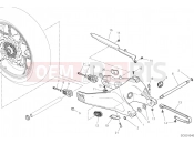 DUCATI Scrambler Cafe Racer REAR BRAKE SYSTEM [MOD:SCR800CR]