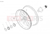 DUCATI 2021 Diavel 1260 S REAR WHEEL [MOD:DVL1260S]