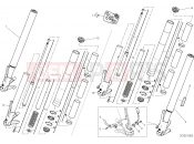 DUCATI 2021 Diavel 1260 FRONT FORK [MOD:DVL1260]