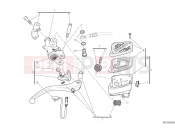 DUCATI 2021 Diavel 1260 FRONT BRAKE PUMP [MOD:DVL1260]