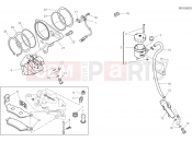 DUCATI 2021 Diavel 1260 REAR BRAKE SYSTEM [MOD:DVL1260]