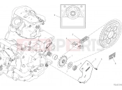 DUCATI Hypermotard 950 FRONT SPROCKET - CHAIN [MOD:HYM 950]