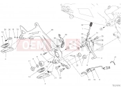 DUCATI 2021 Monster + FOOTRESTS, RIGHT [MOD:M937+]