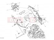 DUCATI 2021 Monster + REAR FRAME COMP. [MOD:M937+]