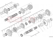 DUCATI Monster 821 Stealth GEAR BOX [MOD:M821STEA]
