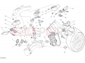 DUCATI Monster 1200 S HEADLIGHT [MOD:M 1200S;XST:AUS,BLG,EUR,GSO,JAP,ROK,TWN]