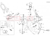 DUCATI 2021 Monster 1200 REAR BRAKE SYSTEM [MOD:M 1200]