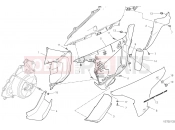 DUCATI 2021 Multistrada V4 COVER , FRAME LH [MOD:MSV4]