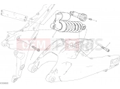 DUCATI Multistrada 950 REAR SHOCK ABSORBER [MOD:MS950]