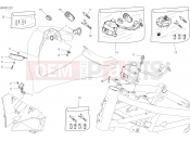 DUCATI Multistrada 950 S Spoked Wheels FRONT WIRING HARNESS [MOD:MS950SSW]
