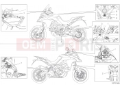 DUCATI 2021 Multistrada 950 S LABEL, WARNING [MOD:MS950S;XST:JAP]