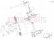 DUCATI 2021 Multistrada 950 S STEERING HEAD BASE ASSEMBLY [MOD:MS950S]