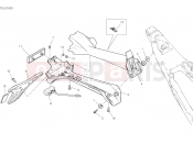 DUCATI Panigale Superleggera V4 PLATE HOLDER [MOD:PANV4SL;XST:CHN]