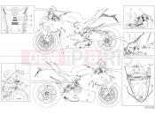 DUCATI Panigale Superleggera V4 POSITIONING PLATES [MOD:PANV4SL;XST:JAP]