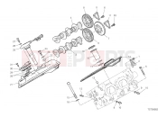 DUCATI Panigale V4 S REAR HEAD - TIMING SYSTEM [MOD:PANV4 S]