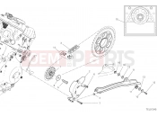 DUCATI Streetfighter V4 S FRONT SPROCKET - CHAIN [MOD:SFV4 S]