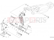 DUCATI Streetfighter V4 S REAR SHOCK ABSORBER [MOD:SFV4 S]