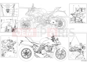 DUCATI Streetfighter V4 S POSITIONING PLATES [MOD:SFV4 S;XST:JAP]