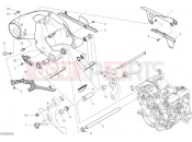 DUCATI Supersport 950 S REAR SWINGING ARM [MOD:SS 950 S;XST:EUR]
