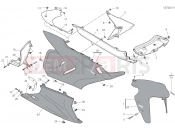 DUCATI Supersport 950 S RH FAIRING [MOD:SS 950 S]