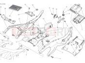 DUCATI XDiavel S REAR FRAME COMP. [MOD:XDIAVELS]