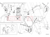 DUCATI XDiavel Dark FRONT BRAKE SYSTEM [MOD:XDVLDARK]