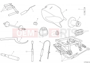 DUCATI 2021 XDiavel Black Star WORKSHOP SERVICE TOOLS, FRAME [MOD:XDVLTOP]