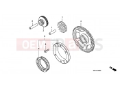 E-8 STARTING CLUTCH - Honda FJS600D6 SILVER WING 2006