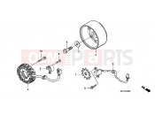 E-9 GENERATOR - Honda FJS600D6 SILVER WING 2006
