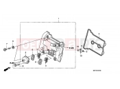 E-1 CYLINDER HEAD COVER - Honda FJS600D6 SILVER WING 2006