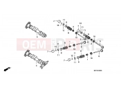 E-3 CAMSHAFT/VALVE - Honda FJS600D6 SILVER WING 2006