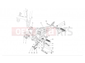 DUCATI Multistrada 620 L.h. footrests