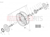 DUCATI Multistrada V4 S Rear Wheel